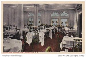 New York Schenectady Dining Room Mohawk Hotel