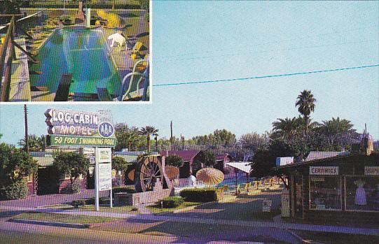 Log Cabin Motel Pool Phoenix Arizona