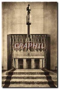 Old Postcard The Altar of Master & # 39Abbaye Solesmes