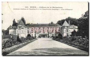 Old Postcard Rueil Malmaison Chateau of former residence of Napoleon jer and ...