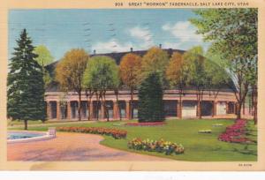 Utah Salt Lake City The Great Mormon Tabernacle 1941 Curteich