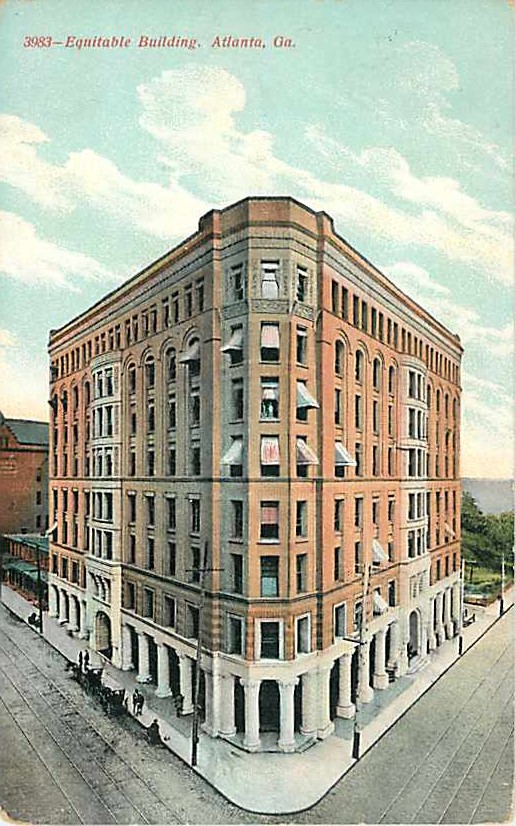 Equitable Building Atlanta Georgia GA Divided Back Postcard | United