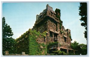 c1950's View Of Gillette Castle Hadlyme Connecticut CT Unposted Vintage Postcard