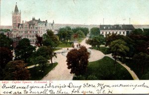 Virginia Richmond Capitol Square 1908