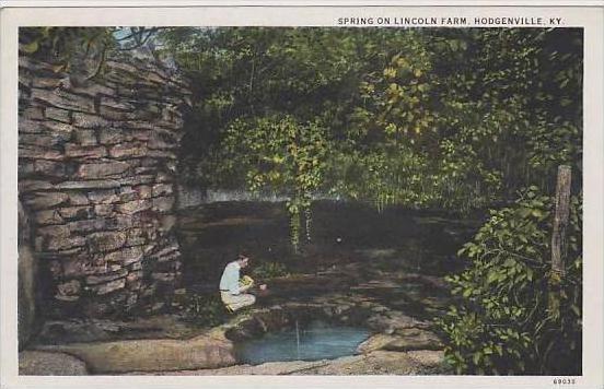 Kentucky Hodgenville Spring On Lincoln Farm