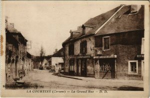 CPA La Courtine La Grand'Rue FRANCE (1050520)