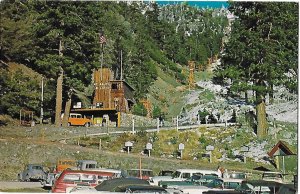 Mount Baldy Southern California Ski Lift Vintage VW & Cars 50 Miles from LA