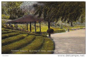 Sunken Garden, Elizabeth Park, Hartford, Connecticut, PU-1910