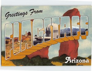 Postcard Greetings From Flagstaff, Arizona