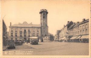 BR55095 Grand Place et beffroi Menin menen bus autobus belgium