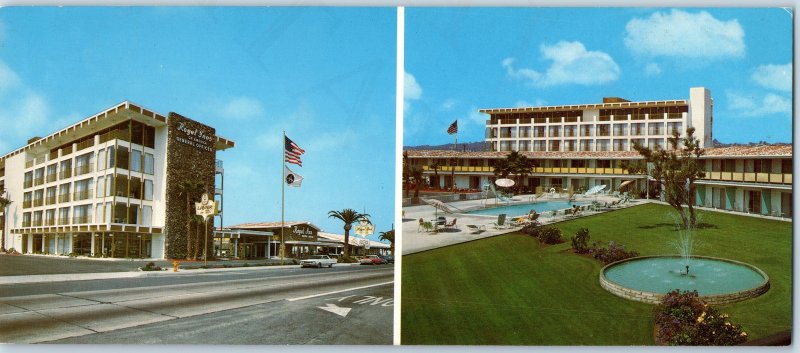 c1960s San Diego, CA Royal Inn of Point Loma Luxury Hotel Oversized Postcard 3S