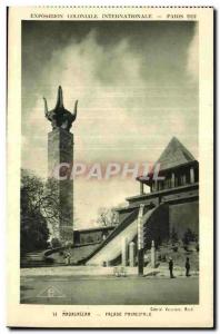 CPA Exposition Coloniale Internationale de paris madagascar faÃ§ade pnincipale