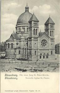 france, STRASSBURG STRASBOURG, St. Peter Church (1899)