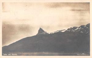 Narvik Norway Totta Mountain Scenic View Real Photo Antique Postcard J74536