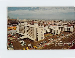 Postcard In The Heart Of Civic Center, San Francisco, California