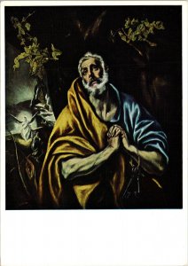 The Penitent St Peter, El Greco Postcard