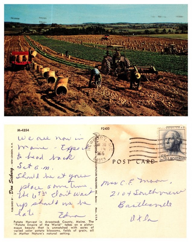 Potato Harvest, Aroostook County, Maine 7856