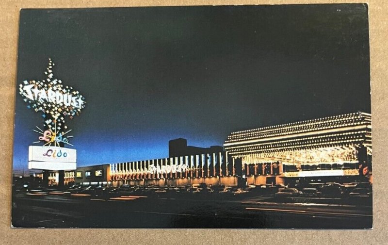 UNUSED  POSTCARD - STARDUST HOTEL, LAS VEGAS, NEVADA