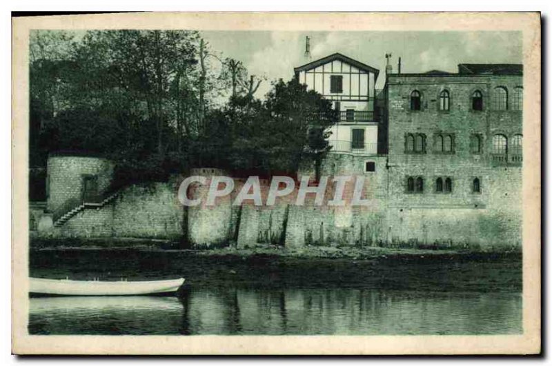 Old Postcard Hendaye Cote Basque La Maison Pierre Loti