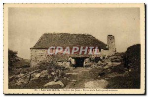 Old Postcard Cevennes Gerbier of Reeds Farm or the Loire takes its source