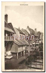 Old Postcard Montargis Old Tanneries on Pinseaux