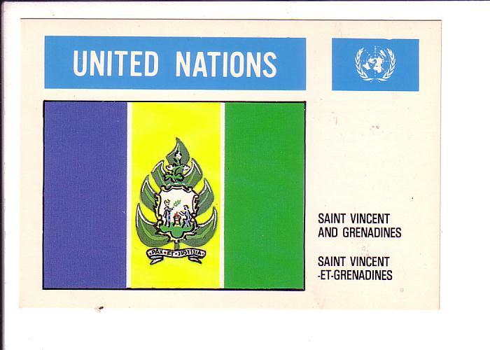 Saint Vincent United Nations Flag