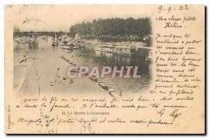 Old Postcard The Marne Charenton