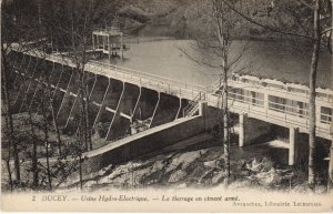 CPA DUCEY - Usine Hydro-Electrique - Le Barrage en ciment arme (128119)