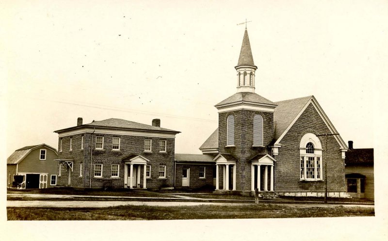 NY - West Chazy. West Chazy Community Church circa 1907.  RPPC