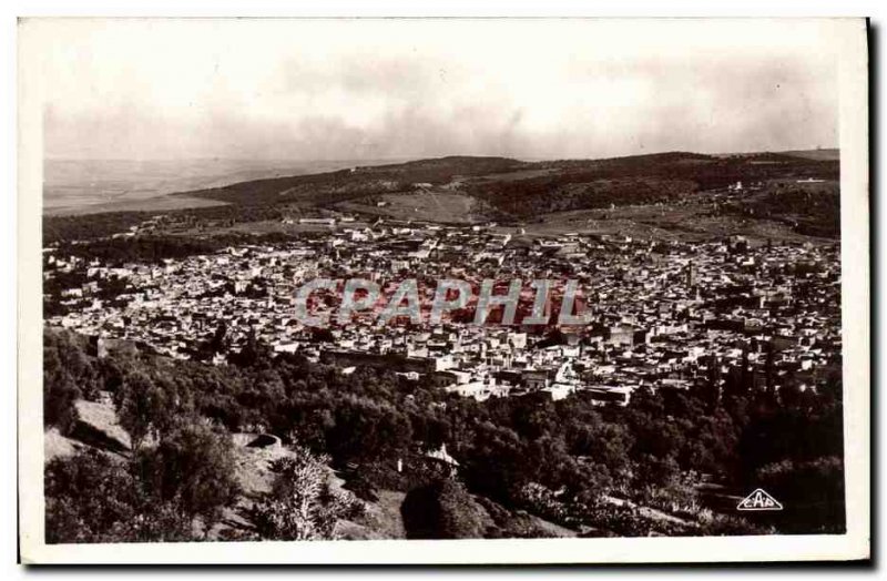 Postcard Old Fes Vue Generale southern coast socket