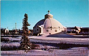 Igloo Church Inuvik NWT Northwest Territories Unused Vintage Postcard H61