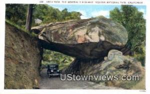 Arch Rock Sequoia National Park CA Unused