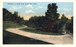 Driveway in Stone Park - Sioux City, Iowa IA