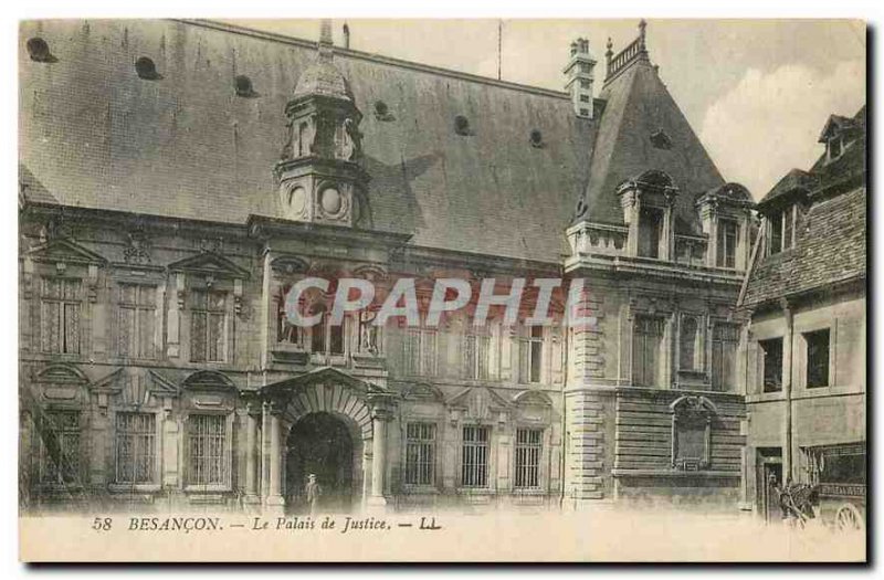 CARTE Postal Besancon The Old Courthouse