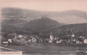 Gruss Aus Dem Taunus German Old Houses Aerial Photo Postcard