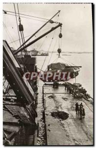 Postcard From Tunis Modern Army Unloading Siena in an Italian port & # 39elem...