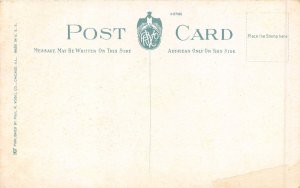 Chicago Heights Illinois 1920s Postcard High School