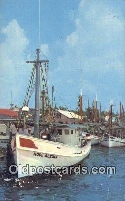 Biloxi Shrimp Boats, Biloxi, Mississippi, MI USA Sailboat Unused 