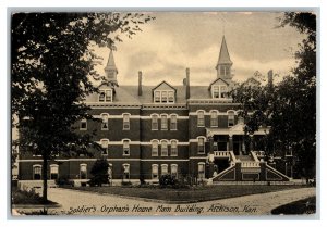 Soldier's Orphan's Home Main Building Atchison Kan. Postcard Standard View Card 