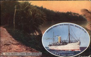 Coast Road Jamaica Steamship Imperial Direct West India Mail RMS Port Royal