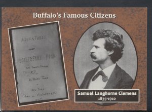 America Postcard - Samuel Langhorne Clemens, Buffalo's Famous Citizens RR6610
