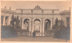 Vintage Postcard Historical Building Landmark Entrance to Castle Architectural