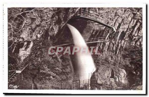 Postcard Ancient Caves of Baume les Messieurs Jura Cascade Caves Entrance Gat...