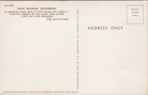 Palm Springs California Chrome Postcard C103