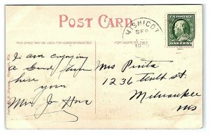 Bird's-Eye View, Mishicot, WI Postcard *7C(2)9