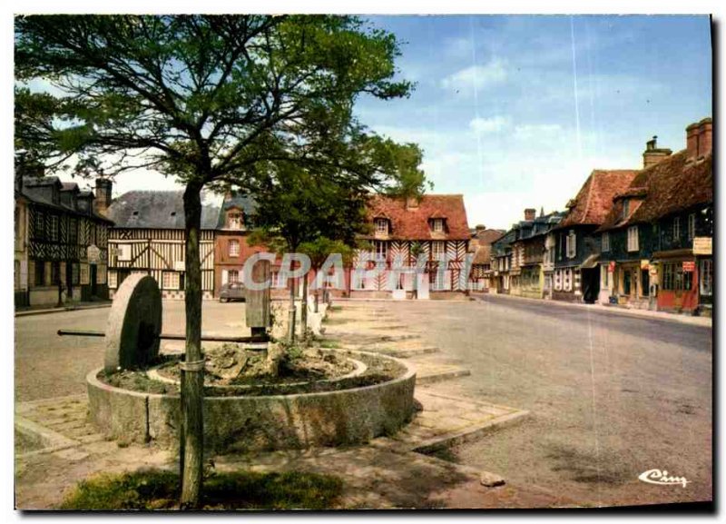 Postcard Modern Beuvron in Auge Square Pump