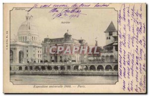 Old Postcard Paris Universal Exhibition of 1900 America Austria