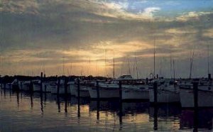 Indian River Yacht Basin - Rehoboth Beach, Delaware DE Postcard