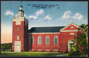 The Clarke Chapel and Dining Hall,Dickinson Junior College,Williamsport,PA