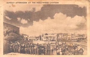 Sunday Afternoon at Hollywood Canteen World War II, WW II Military Writing on...